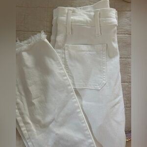 MOTHER JEANS - white / size 27